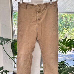 Urban Outfitters Men's Skinny Fit Khaki Pants Waist 32 Length 31